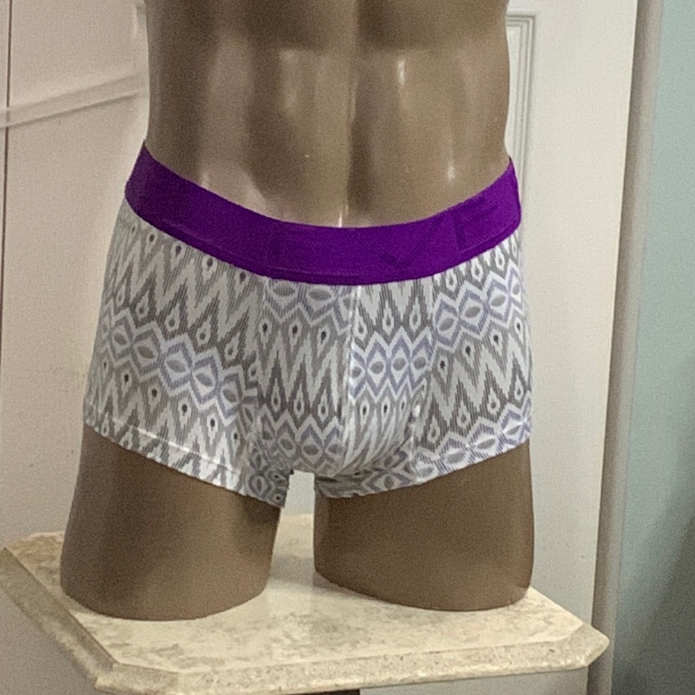 New Clever Brand Purple Reticulated Boxer AK027